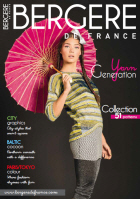 Bergere Yarn Generation Collection Mag 169 with 51 Patterns for Young Men and Women